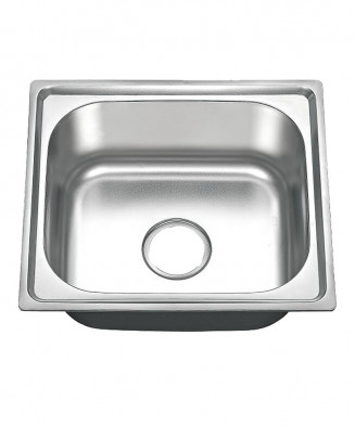 Stainless steel sink + valve