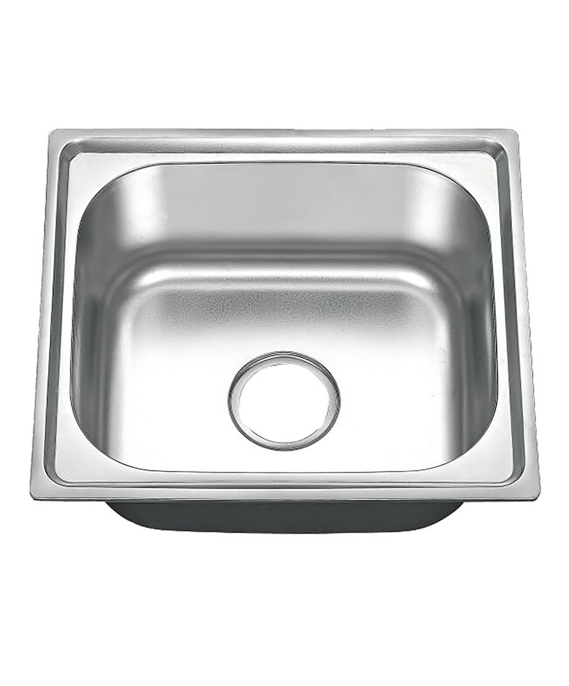 Stainless steel sink + valve