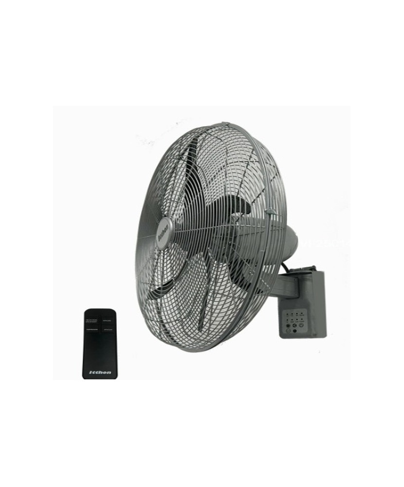Ventilador de pared 50cm dia. cromo
