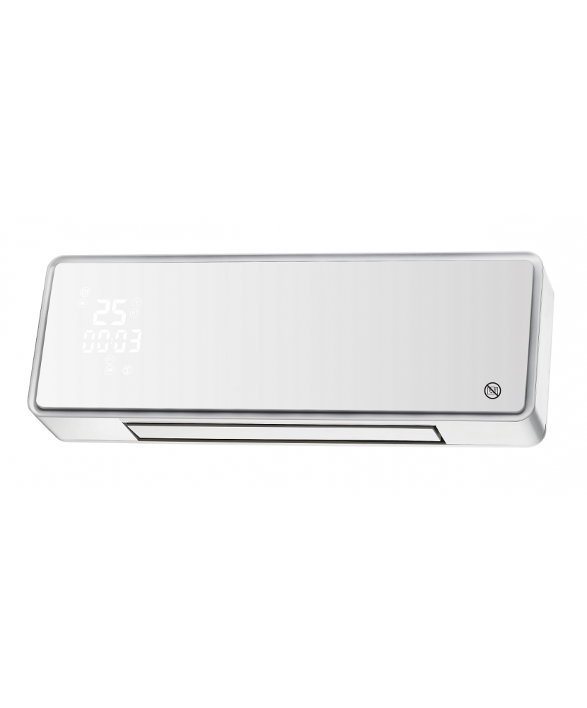 Aquecedor cerâmico branco dividido 2000 W