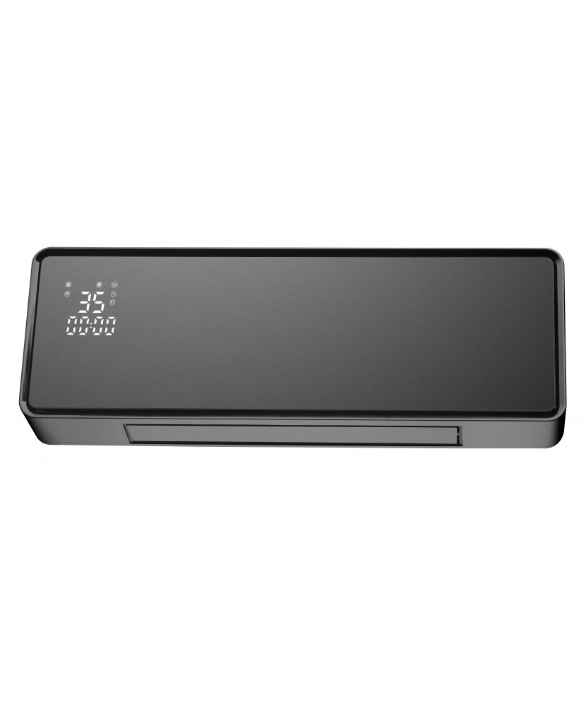 Calefactor cerámico split negro 2000W