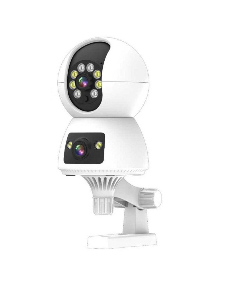 Cámara PTZ de interior doble lente