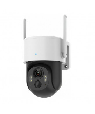 Câmera solar externa com...