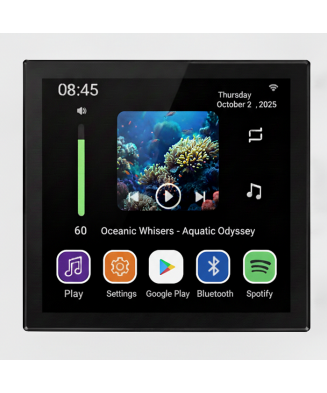 Built-in Bluetooth amplifier 2x50W