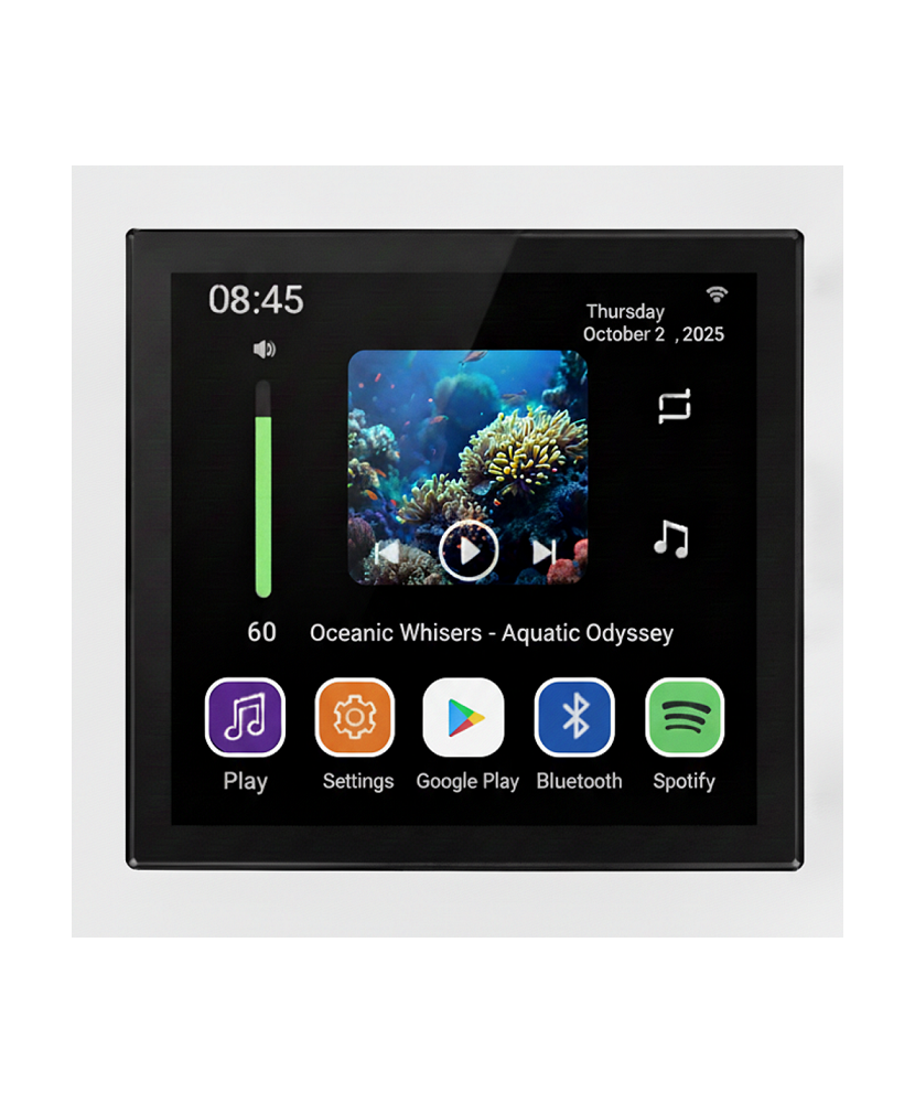 Amplificador embutido Bluetooth 2x50W