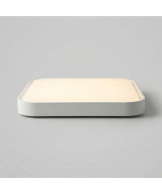 Plafón LED cuadrado de 50 cm.