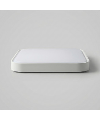 Plafón LED cuadrado de 50 cm.