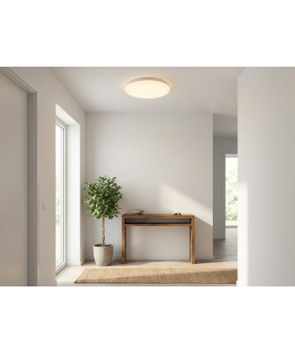 Plafón LED circular de 25 cm.