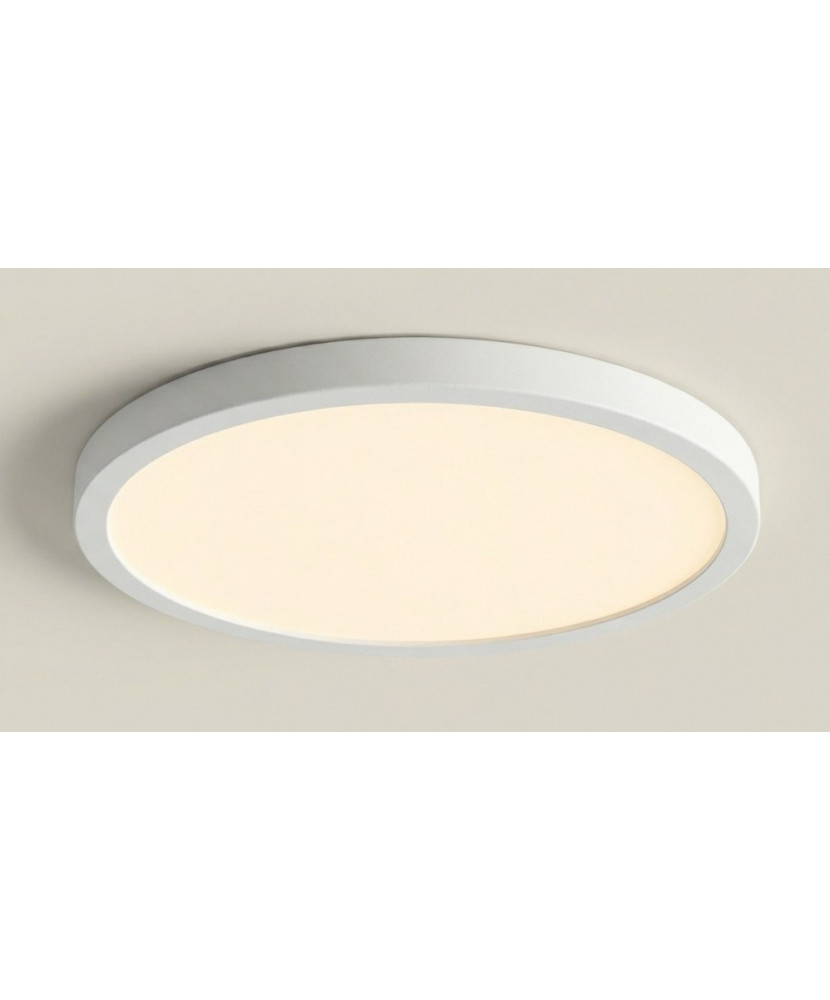 Plafón LED circular extraplano de 29 cm.