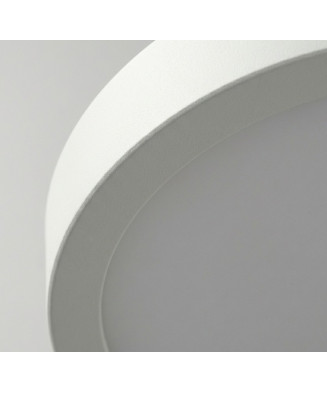 Plafón LED circular de 22,5 cm.
