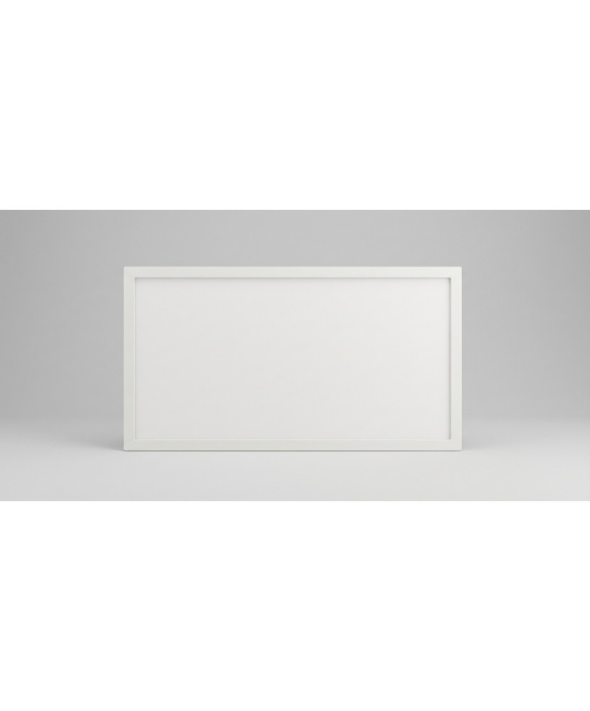 Pantalla LED rectangular con marco metálico