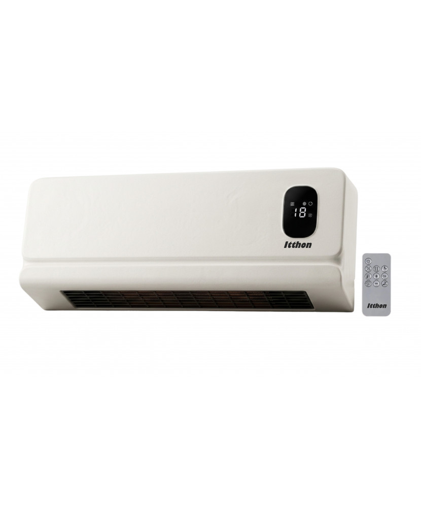 Aquecedor cerâmico dividido branco
